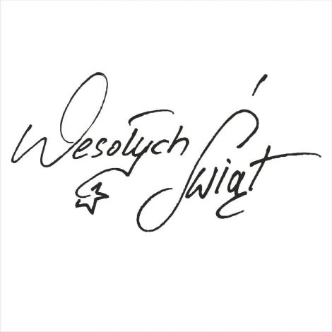 Stempel gumowy Crafty Moly Wesołych Świąt